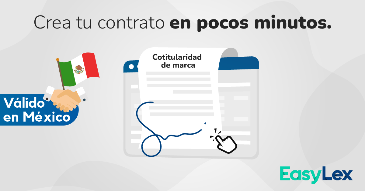 Contrato De Cotitularidad Y Reglas De Uso De Marcas easylex.com