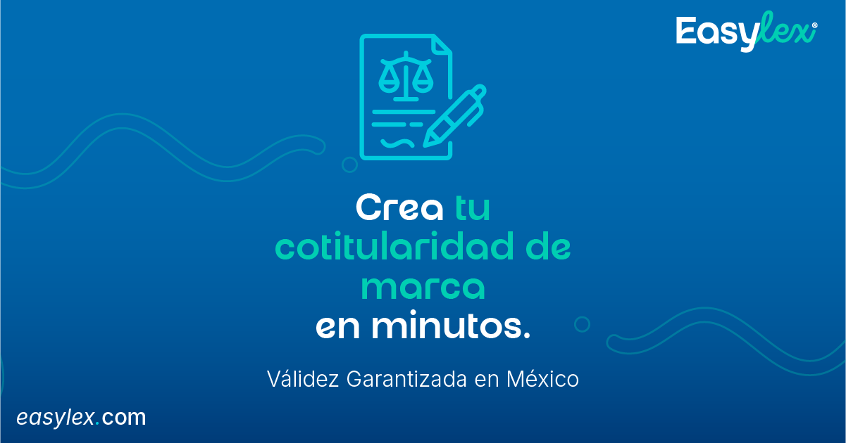 Contrato De Cotitularidad Y Reglas De Uso De Marcas easylex.com