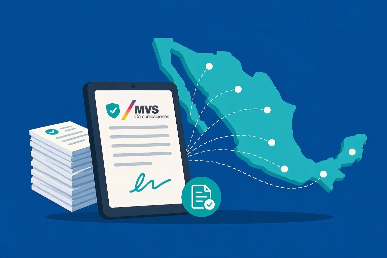 MVS: gestionar cientos de contratos con operación nacional