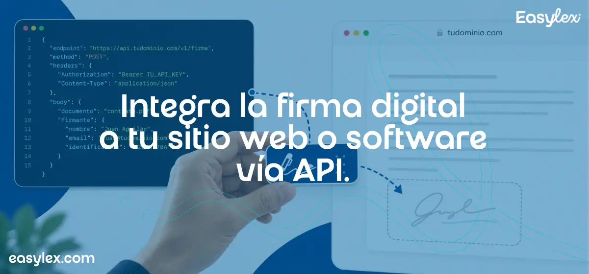 API de firma digital para tu plataforma – EasyLex