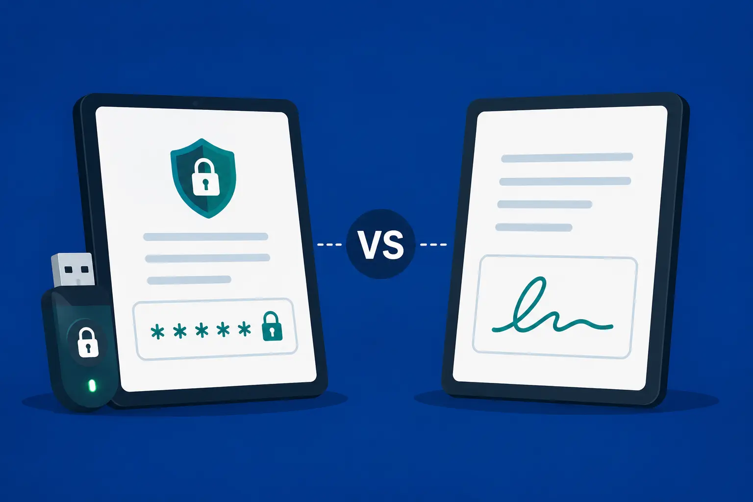 Diferencia entre firma digital y firma electrónica